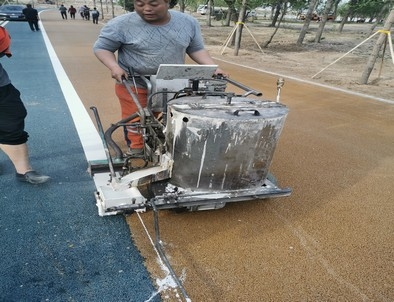 宁陵宁陵景区标线施工