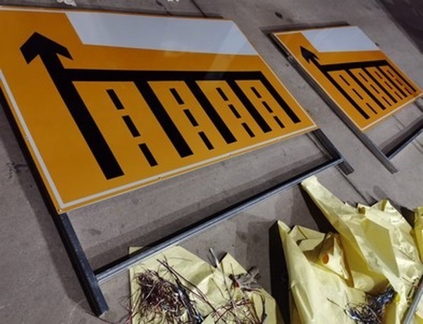 宁陵宁陵道路施工标志牌 养护专用标志牌