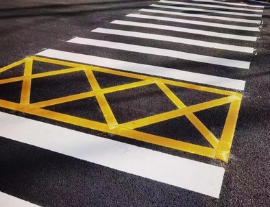 宁陵宁陵园区交通标线施工