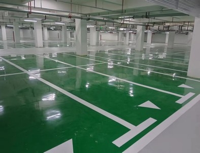 宁陵宁陵小区停车场标线